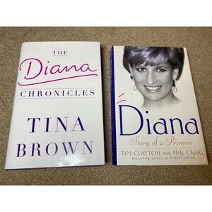 Diana Chronicles by Tina Brown & Diana by Tim Clayton and Phil Craig (2 books)